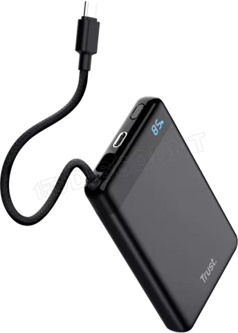 Photo de Batterie externe USB Trust Fiera - 10000mAh (Noir)