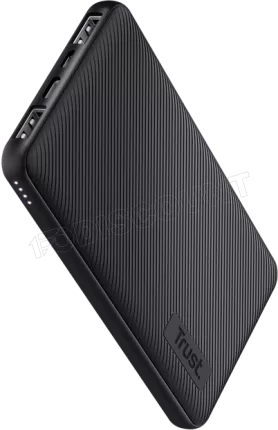 Photo de Batterie externe USB Trust Primo Ultra Thin - 10000mAh (Noir)