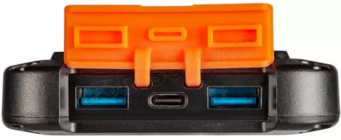 Photo de Batterie externe USB Xtorm Xtreme Solar - 10000mAh 20W (Noir/Orange)