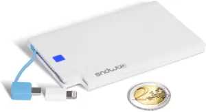 Photo de Batterie externe USB/Lightning Campus - 2600mAh (Blanc)