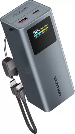 Photo de Batterie externe Vention FKCH0 20000mAh (Gris)