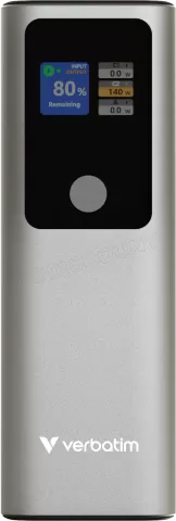 Photo de Batterie externe Verbatim Charge'n'Go - 27000mAh (Gris)