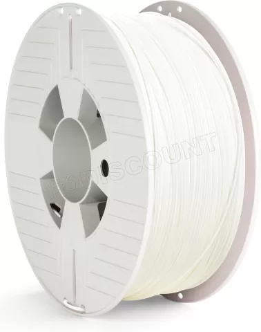 Photo de Bobine de Filament PET-G 3D Verbatim Ø1.75mm - 1kg (Blanc)