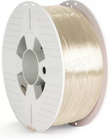 Photo de Bobine de Filament PET-G 3D Verbatim Ø1.75mm - 1kg (Transparent)