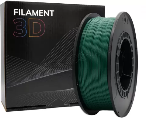 Photo de Bobine de Filament PLA 3D Vert foncé Ø1,75mm - 1kg