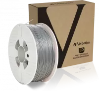 Photo de Bobine de Filament PLA Verbatim 1,75 mm - 1 Kg (Gris)