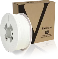 Photo de Bobine de Filament PLA Verbatim Ø1,75mm - 1 Kg (Blanc)