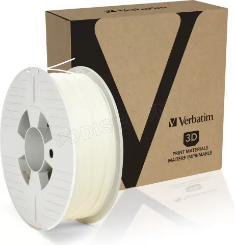 Photo de Bobine de Filament PP 3D Verbatim Ø1.75mm - 0.5kg (Transparent)