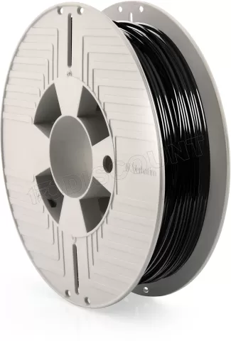 Photo de Bobine de Filament TPE 3D Verbatim Tefabloc Ø2.85mm - 0.5kg (Noir)