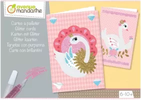 Photo de Boîte créative : Cartes à pailleter
