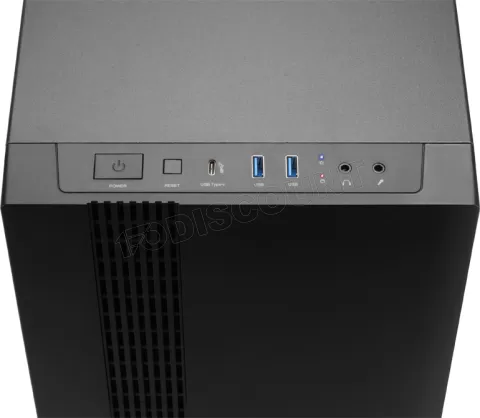 Photo de Boitier Cube ATX Chieftec UK-02B-OP (Noir)