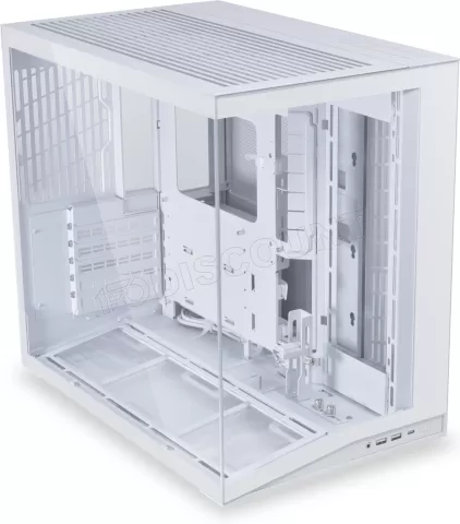 Photo de Boitier Cube ATX Lian-Li O11 Dynamic Mini V2 avec panneaux vitrés (Blanc)
