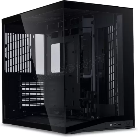 Photo de Boitier Cube ATX Lian Li O11 Dynamic Mini V2 avec panneaux vitrés (Noir)