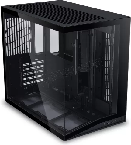 Photo de Boitier Cube ATX Lian Li O11 Dynamic Mini V2 avec panneaux vitrés (Noir)