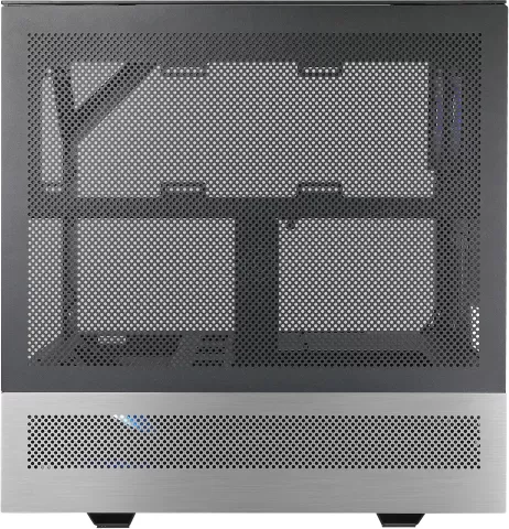 Photo de Boitier Cube E-ATX Sanctum RGB avec panneaux vitrés (Noir/Gris)