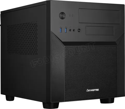 Photo de Boitier Cube Micro ATX Chieftec CI-02B-OP (Noir)