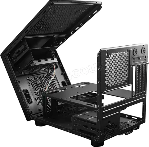 Photo de Boitier Cube Micro ATX Chieftec CI-02B-OP (Noir)