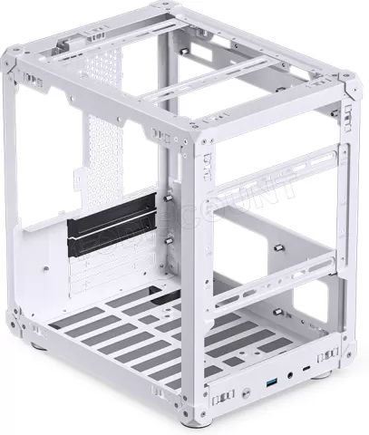 Photo de Boitier Cube Micro-ATX Jonsbo C6 (Blanc)