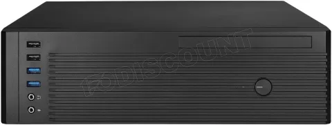 Photo de Boitier Desktop Micro ATX Chieftec Uni BE-10B-300 avec alimentation 300W (Noir)