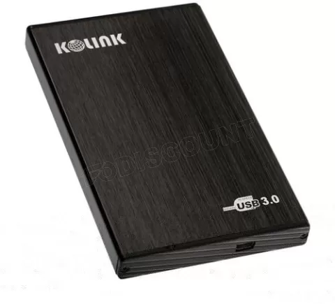 Photo de Boitier externe Kolink HDSU2U3 USB 3.0 - 2"1/2 S-ATA - Alu