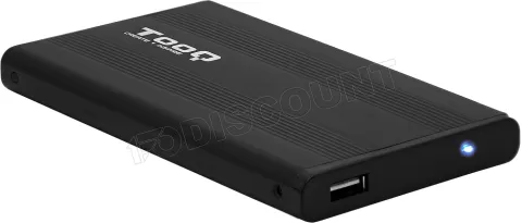 Photo de Boitier externe USB 2.0 TooQ TQE-2510 - S-ATA 2,5" (Noir)