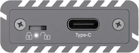 Photo de Boitier externe USB 3.1 Icy Box IB-1817M-C31 - NVMe M.2 Type 2280 (Gris)