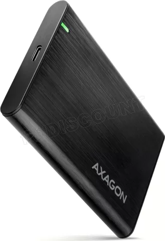 Photo de Boitier externe USB 3.2 Axagon EE25-A6C - S-ATA 2,5" (Noir)