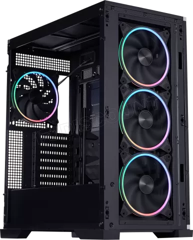 Photo de Boitier Grand Tour E-ATX 1stPlayer IF8 ARGB avec panneaux vitrés (Noir)