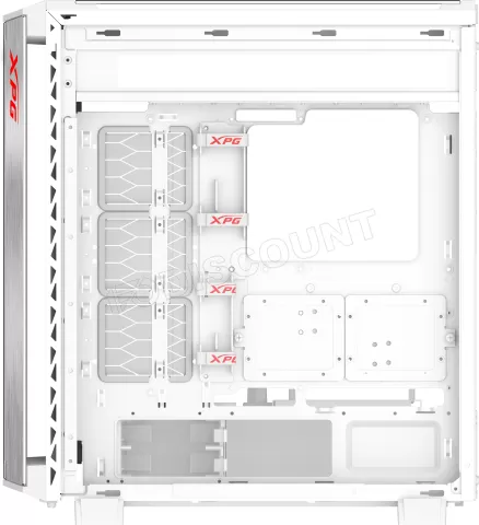 Photo de Boitier Grand Tour E-ATX Adata XPG BattleCruiser II RGB avec panneaux vitrés (Blanc)