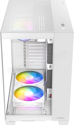 Photo de Boitier Grand Tour E-ATX Antec Constellation C8 RGB avec panneaux vitrés (Blanc)