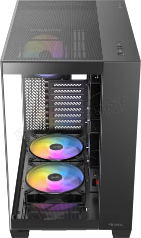 Photo de Boitier Grand Tour E-ATX Antec Constellation C8 RGB avec panneaux vitrés (Noir)