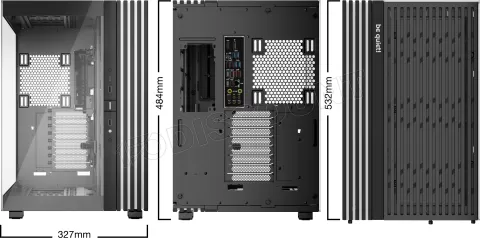 Photo de Boitier Grand Tour E-ATX be quiet! Light Base 900 DX RGB avec panneaux vitrés (Noir)