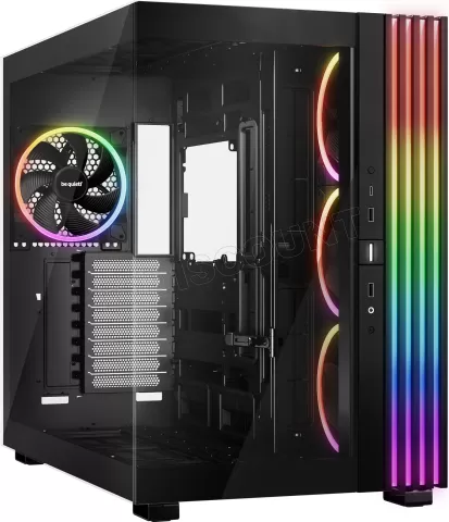 Photo de Boitier Grand Tour E-ATX be quiet! Light Base 900 FX RGB avec panneaux vitrés (Noir)