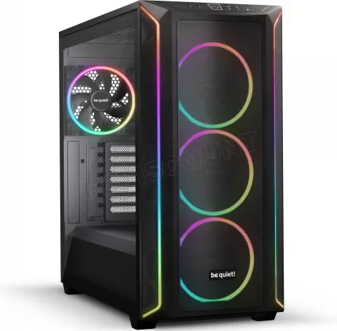 Photo de Boitier Grand Tour E-ATX be quiet! Shadow Base 800 FX RGB avec panneau vitré (Noir)