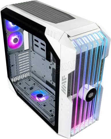 Photo de Boitier Grand Tour E-ATX Cooler Master Haf 700 Evo RGB avec panneau vitré (Blanc)