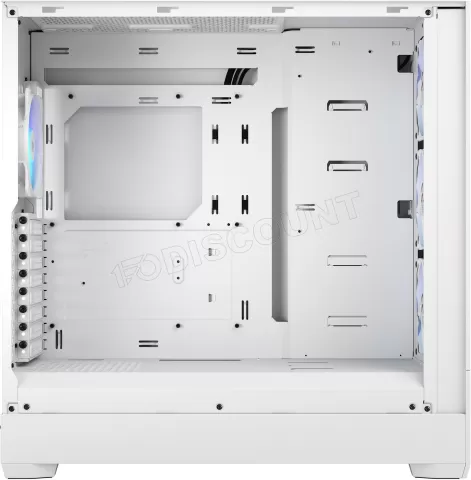 Photo de Boitier Grand Tour E-ATX Fractal Design Pop Air XL RGB avec panneau vitré (Blanc)