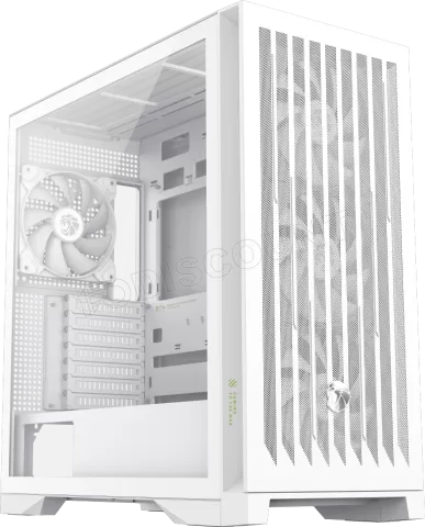 Photo de Boitier Grand Tour E-ATX Gamemax Leader 2 RGB avec panneau vitré (Blanc)
