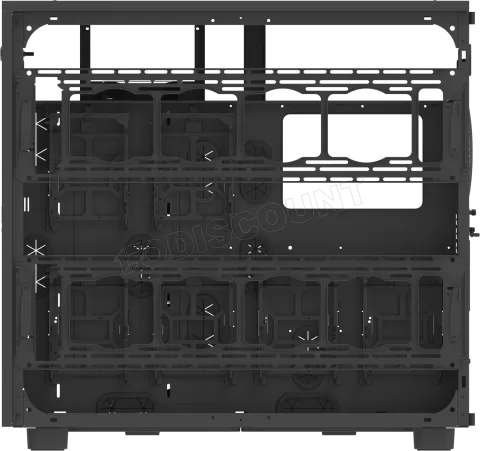 Photo de Boitier Grand Tour E-ATX Thermaltake AX700 avec panneau vitré (Noir)