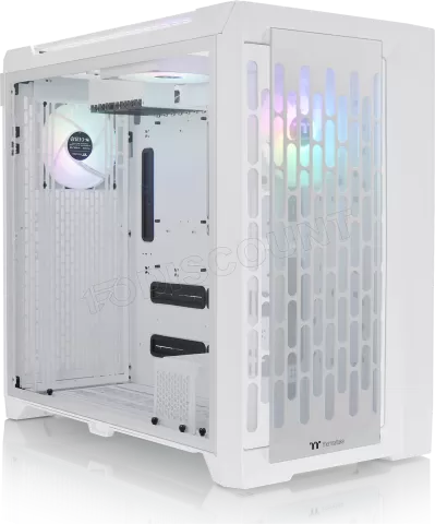 Photo de Boitier Grand Tour E-ATX Thermaltake Centralized Thermal Efficiency C750 TG RGB avec panneaux vitrés (Blanc)