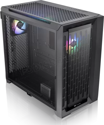 Photo de Boitier Grand Tour E-ATX Thermaltake Centralized Thermal Efficiency C750 TG RGB avec panneaux vitrés (Noir)