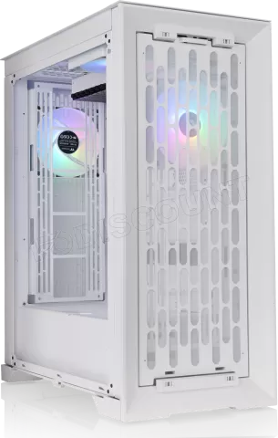 Photo de Boitier Grand Tour E-ATX Thermaltake Centralized Thermal Efficiency T500 TG RGB avec panneaux vitrés (Blanc)