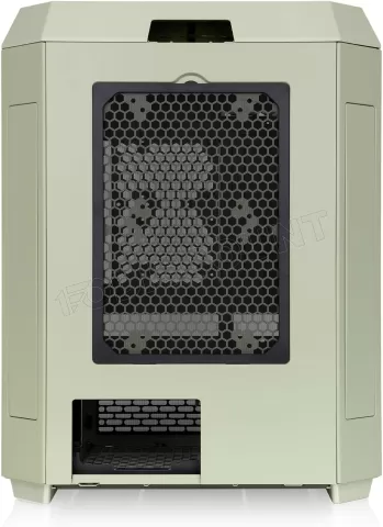 Photo de Boitier Grand Tour E-ATX Thermaltake The Tower 600 avec panneaux vitrés (Vert)