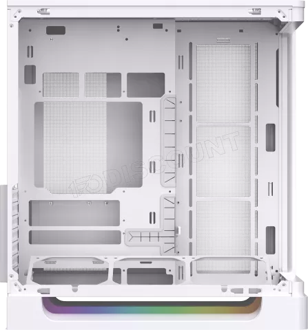 Photo de Boitier Grand-Tour E-ATX Xigmatek Heaven Air RGB avec panneaux vitrés (Blanc)