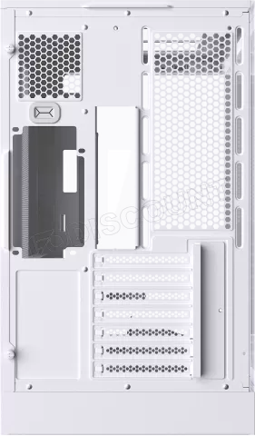 Photo de Boitier Grand-Tour E-ATX Xigmatek Heaven RGB avec panneaux vitrés (Blanc)