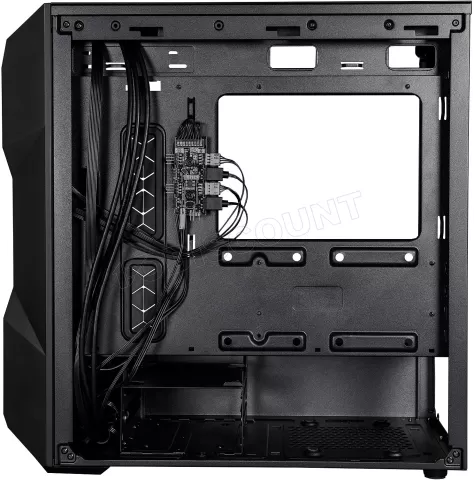 Photo de Boitier Micro ATX Cooler Master MasterBox TD300 Mesh RGB avec panneau vitré (Noir)