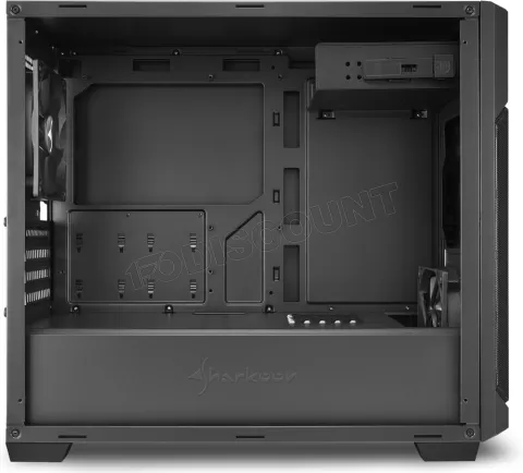 Photo de Boitier Micro ATX Sharkoon V1000 (Noir)