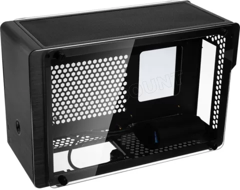 Photo de Boitier Mini ITX Raijintek Ophion avec panneaux vitrés (Noir)