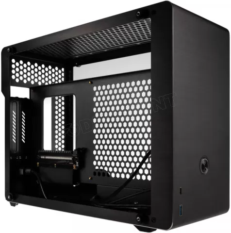 Photo de Boitier Mini ITX Raijintek Ophion Evo avec panneaux vitrés (Noir)