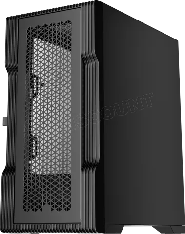 Photo de Boitier Mini Tour Micro ATX 1stPlayer T3 RGB avec panneau vitré (Noir)