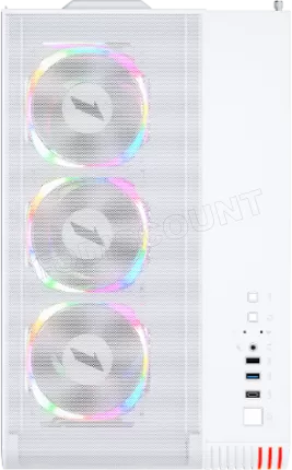 Photo de Boitier Mini Tour Micro ATX 1stPlayer VT7 RGB avec panneau vitré (Blanc)